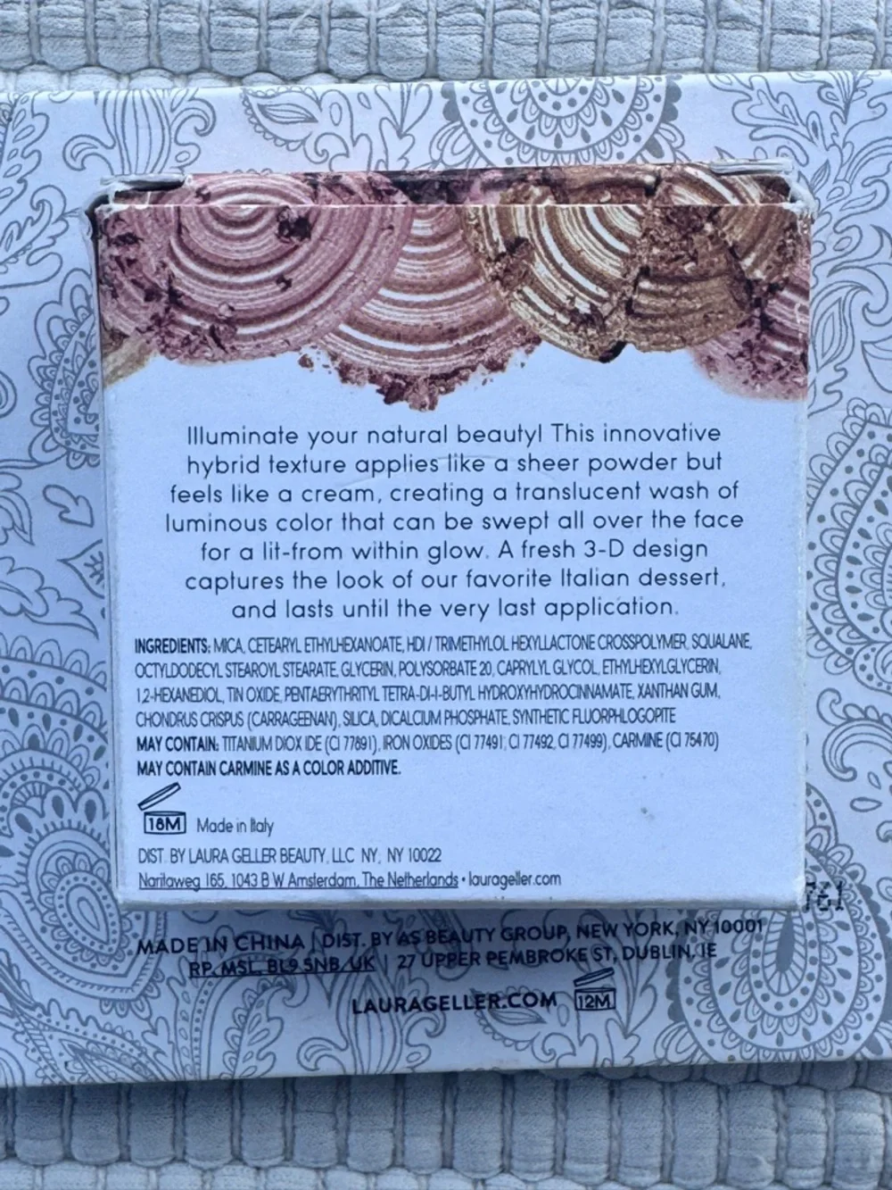 Laura Geller Makeup Bundle Palette + Peach Glow Illuminator Set